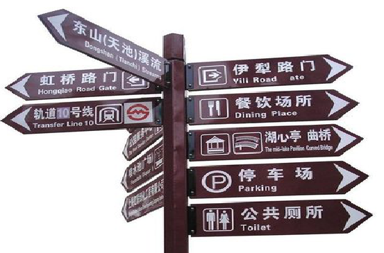 宜都标牌的基本功能。